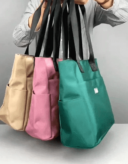 ⏰Hot Sale-49% OFF🔥2024 Large Capacity Waterproof Multi Pocket Nylon Shoulder Bag👜