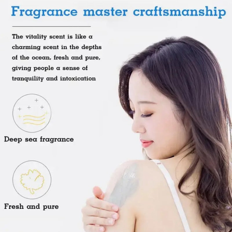 Volcanic mud shower gel