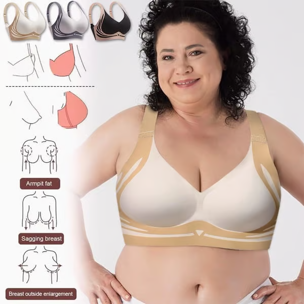 🔥Super Gather Bra | Wireless Push-up Bra