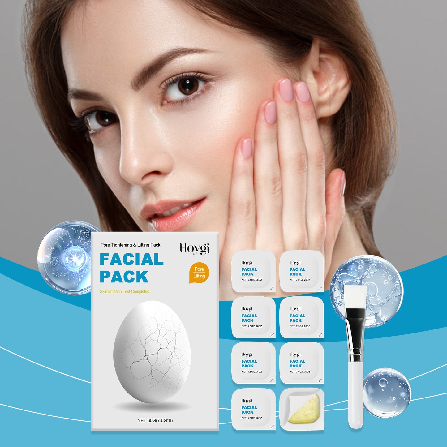 Zombie Facial Mask | Hydrating Gift Skincare Face Mask for Smooth Skin Repair