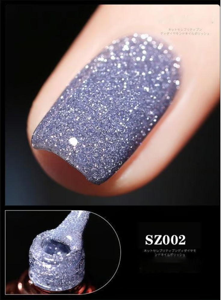 High Density Glitter Nail Gel Polish