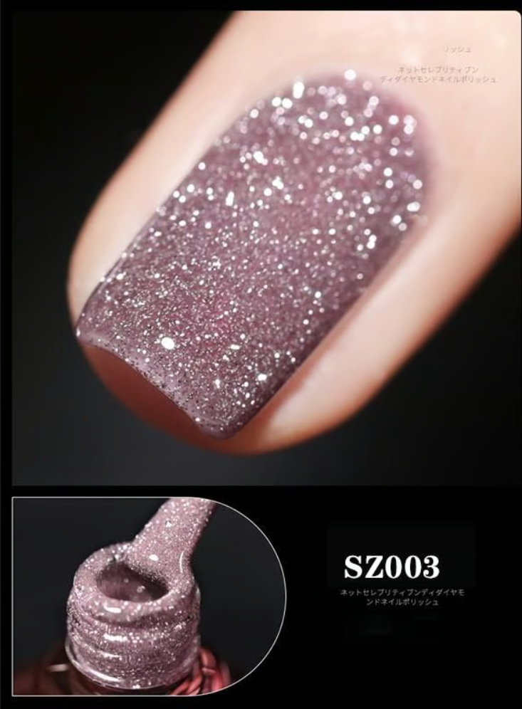 High Density Glitter Nail Gel Polish