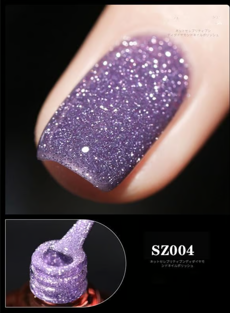 High Density Glitter Nail Gel Polish