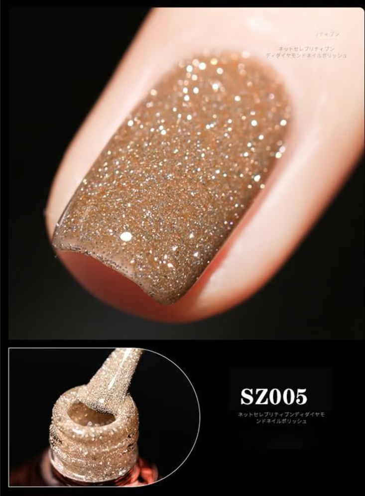 High Density Glitter Nail Gel Polish