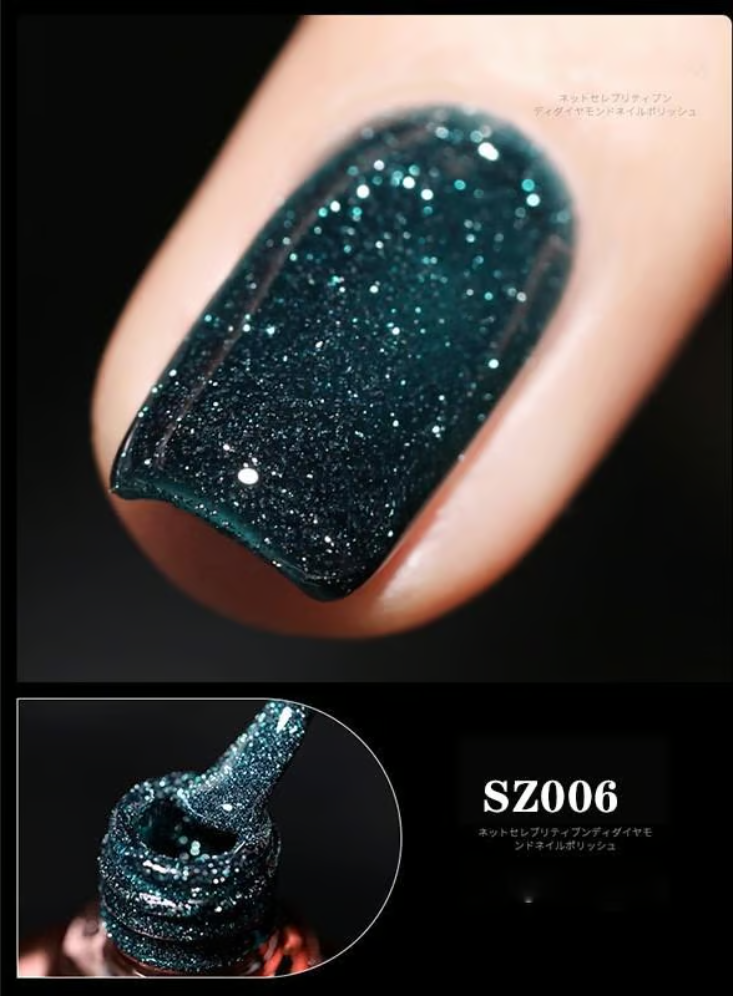 High Density Glitter Nail Gel Polish