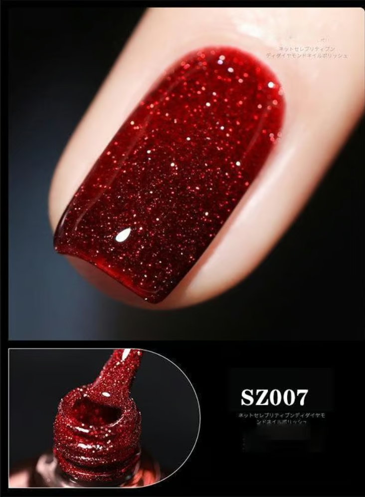 High Density Glitter Nail Gel Polish