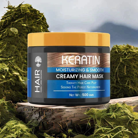 KERATIN CREAM HAIR MASK FOR DAMAGED FRIZZY HAIRS (GIRLS/BOYS) BUY 1 GET 1 FREE