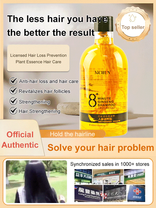 ✨Last Day Promotio🎁Anti Hair Loss Shampoo-No.1 Patent Sales in Japan