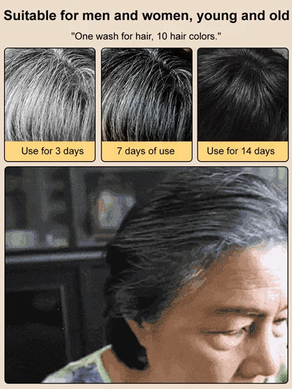 Saffron Conditioning Black-to-White Shampoo