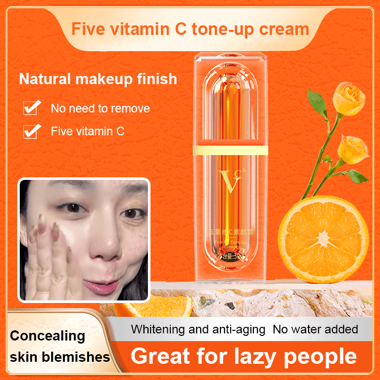 🔥LAST DAY 50%OFF🔥 - Five vitamin C tone-up cream