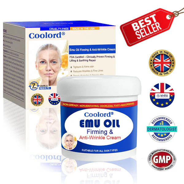 Emu Oil Firming & Anti-Wrinkle Cream 🔥 Last Day 50% Off 👩MHRA Certified – Clinically Proven Firming & Lifting & Soothing Repair 🌿