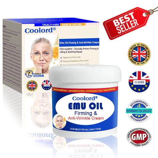 Emu Oil Firming & Anti-Wrinkle Cream 🔥 Last Day 50% Off 👩MHRA Certified – Clinically Proven Firming & Lifting & Soothing Repair 🌿