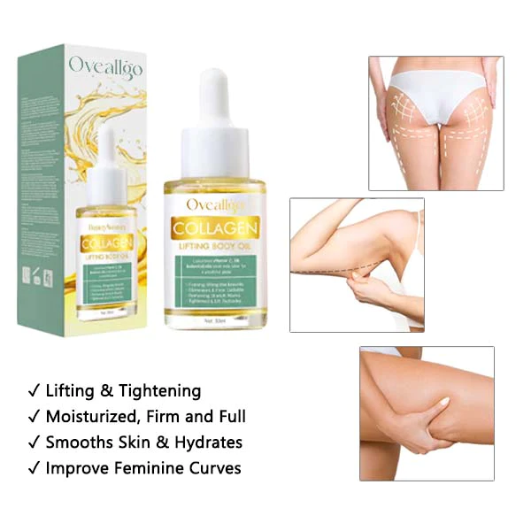 Oveallgo PLUS BeautyWomen Collagen Lifting Body Oil