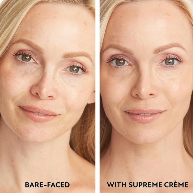 Supreme Crème – All-in-one moisturizer, concealer & coverage 💧✨ Lightweight & waterproof