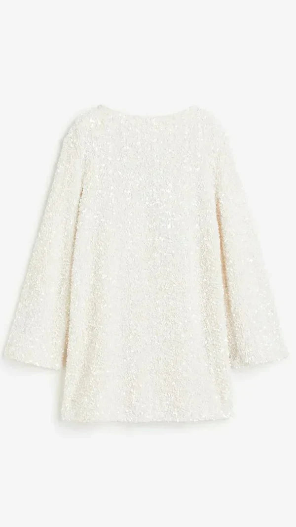 Christmas Sale đđ-49% OFF-XMAS Sequined Tie Back Midi Dress