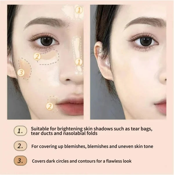 đ„3-IN-1 CONTOURING AND BRIGHTEN CONCEALER PALETTE