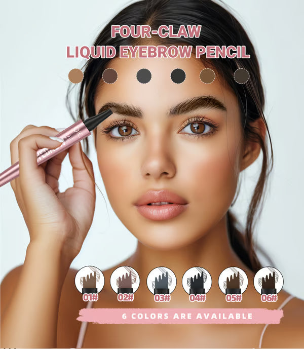 🎁Last Day Buy 1 Get 1 Free✨Waterproof Micro-Fork Eyebrow Pencil, Long-Lasting Brow Pen for Natural Hair-Like Strokes