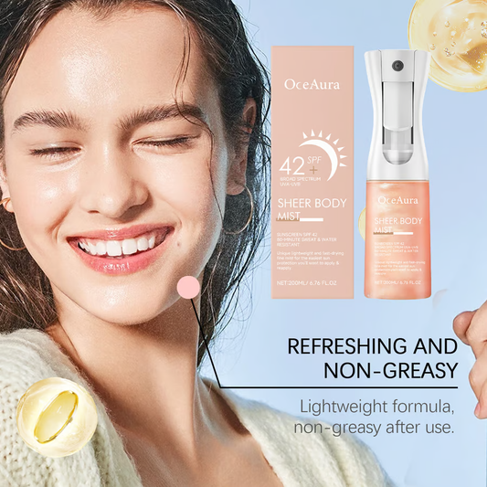 🎉BUY 2 GET 1 FREE🔥☀️Sheer Body Mist Sunscreen-SPF 42 - 6.8 oz 🌊