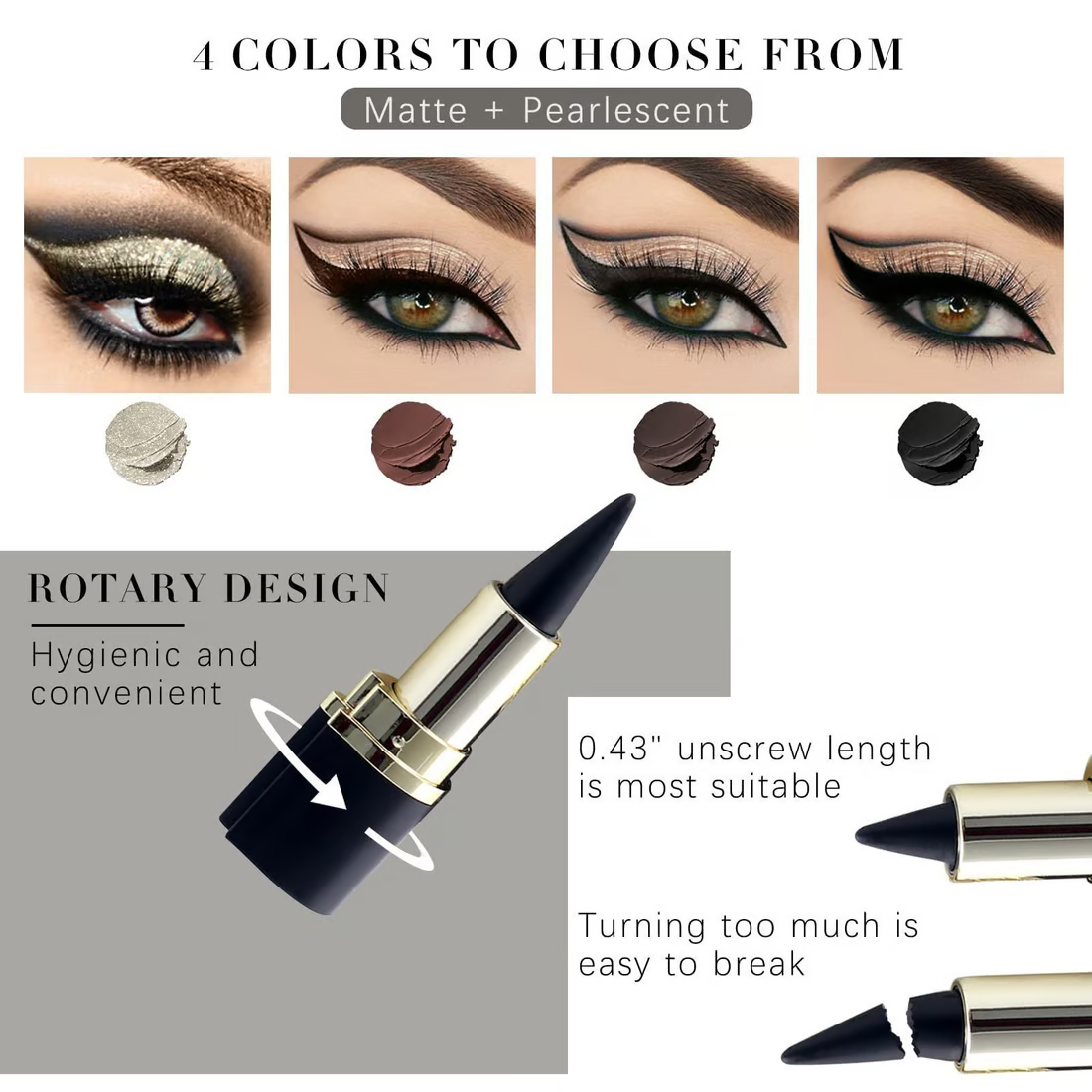 â€LAST DAYđ„Matte Quick-Dry Eyelinerđ