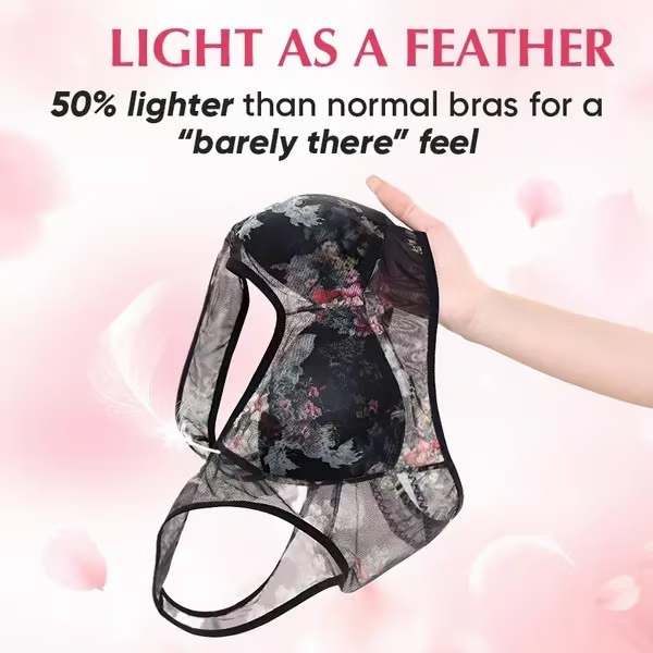 🔥LAST DAY BUY 1 GET 2 FREE PACKS🔥Comfortable lace bra without buttons