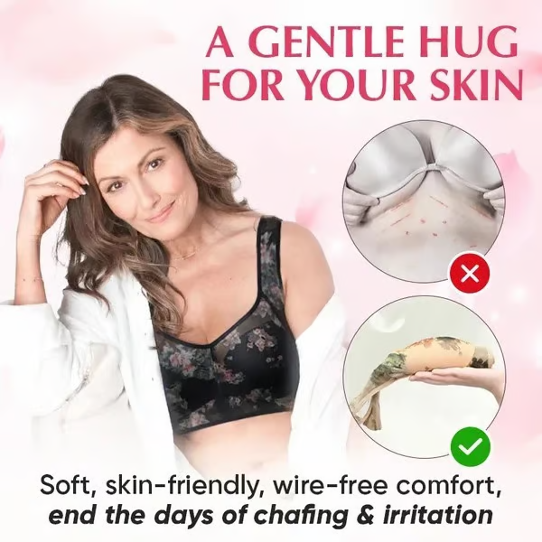 🔥LAST DAY BUY 1 GET 2 FREE PACKS🔥Comfortable lace bra without buttons