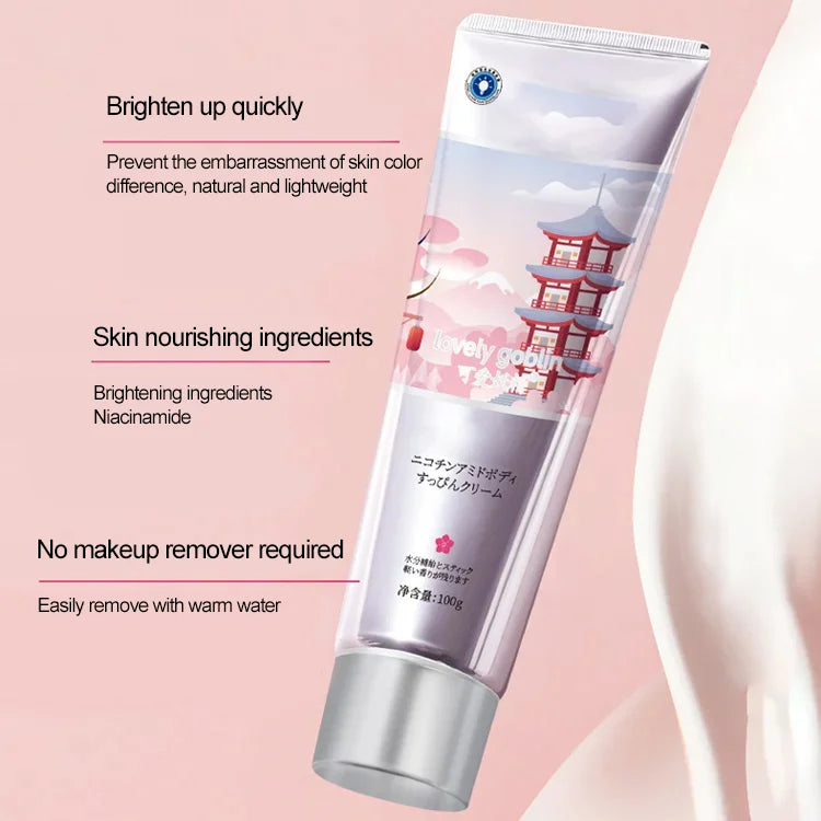 Brightening tone-up body cream