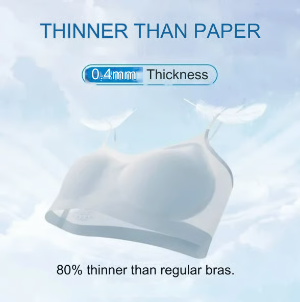 🔥Ultra-thin seamless ice silk comfortable bra