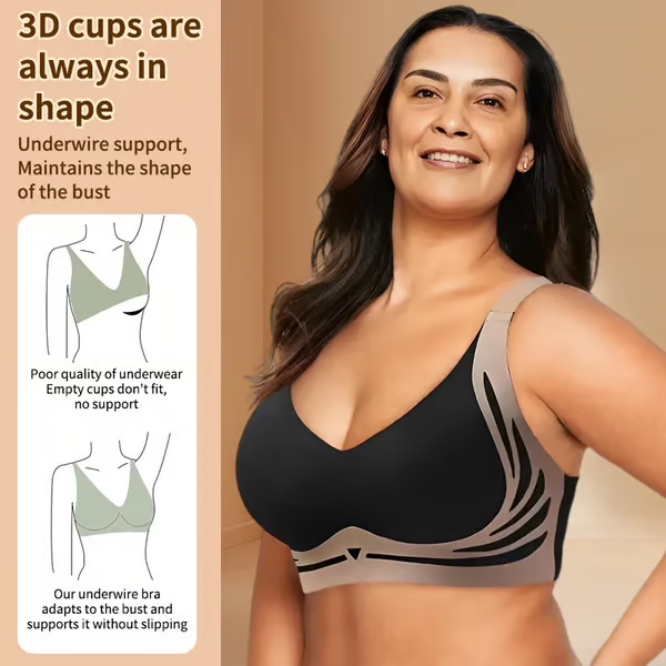 🔥Super Gather Bra | Wireless Push-up Bra