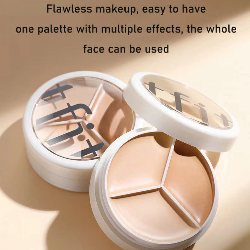 3-In-1 Contouring And Brighten Concealer Paletteđ„BUY 2 GET 1 FREE (3PCS) TODAY ONLY đ„