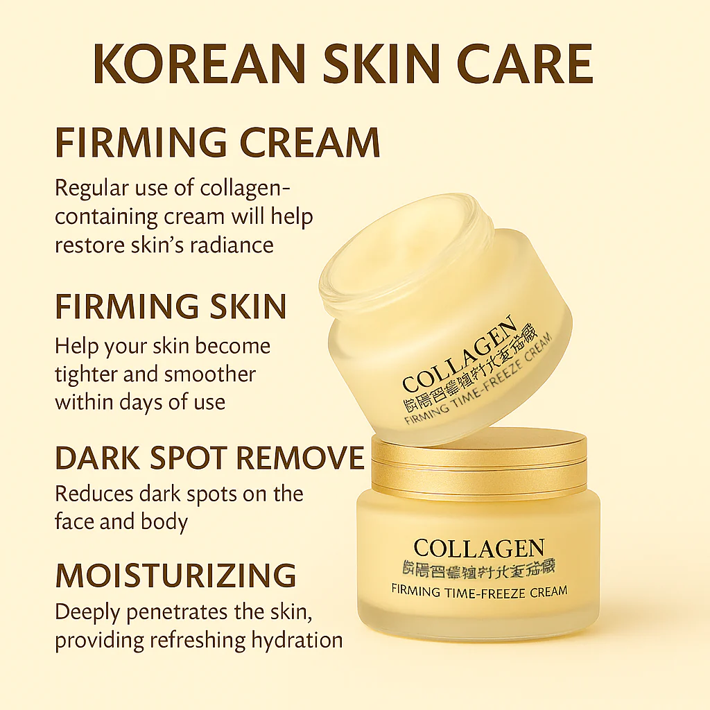 🔥All-In-One Korean Anti-Aging Collagen Facial Cream