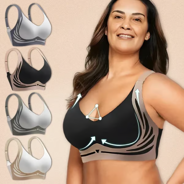 🔥Super Gather Bra | Wireless Push-up Bra