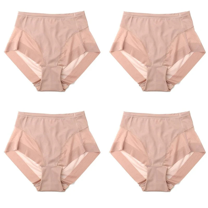🎁Last Day 49% OFF--High Waist Ice Silk Seamless Shaping Briefs