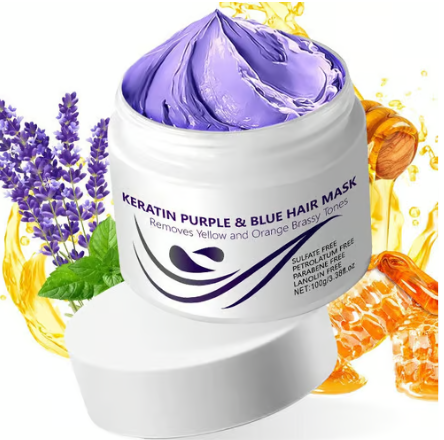 Purple Keratin Hair Mask