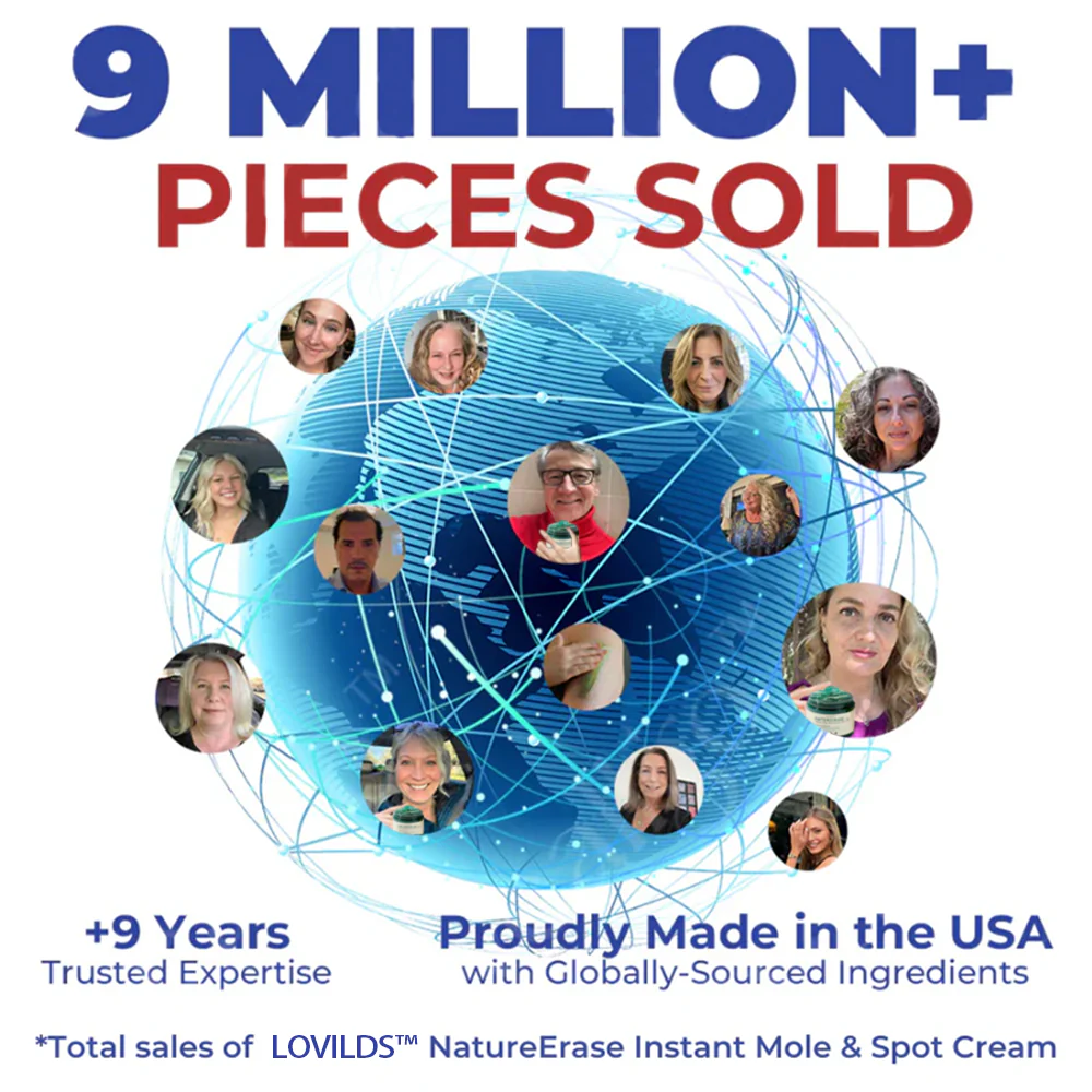 ✅Official Store: LOVILDS™ NatureErase Instant Mole & Spot Removal Gel