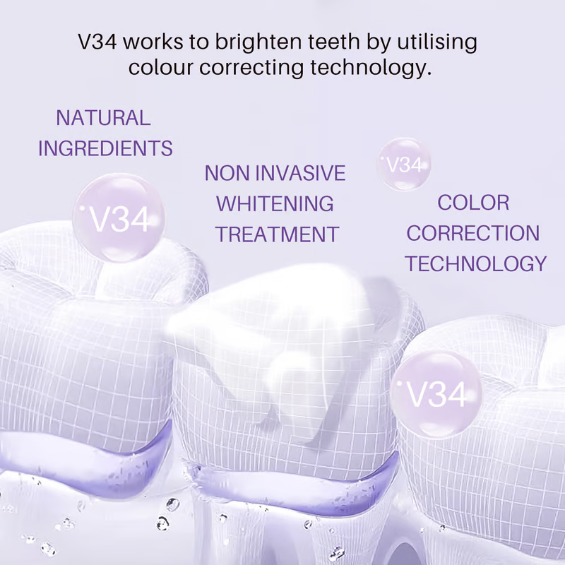 V34✨Bright Smile Saver Mousse Toothpaste