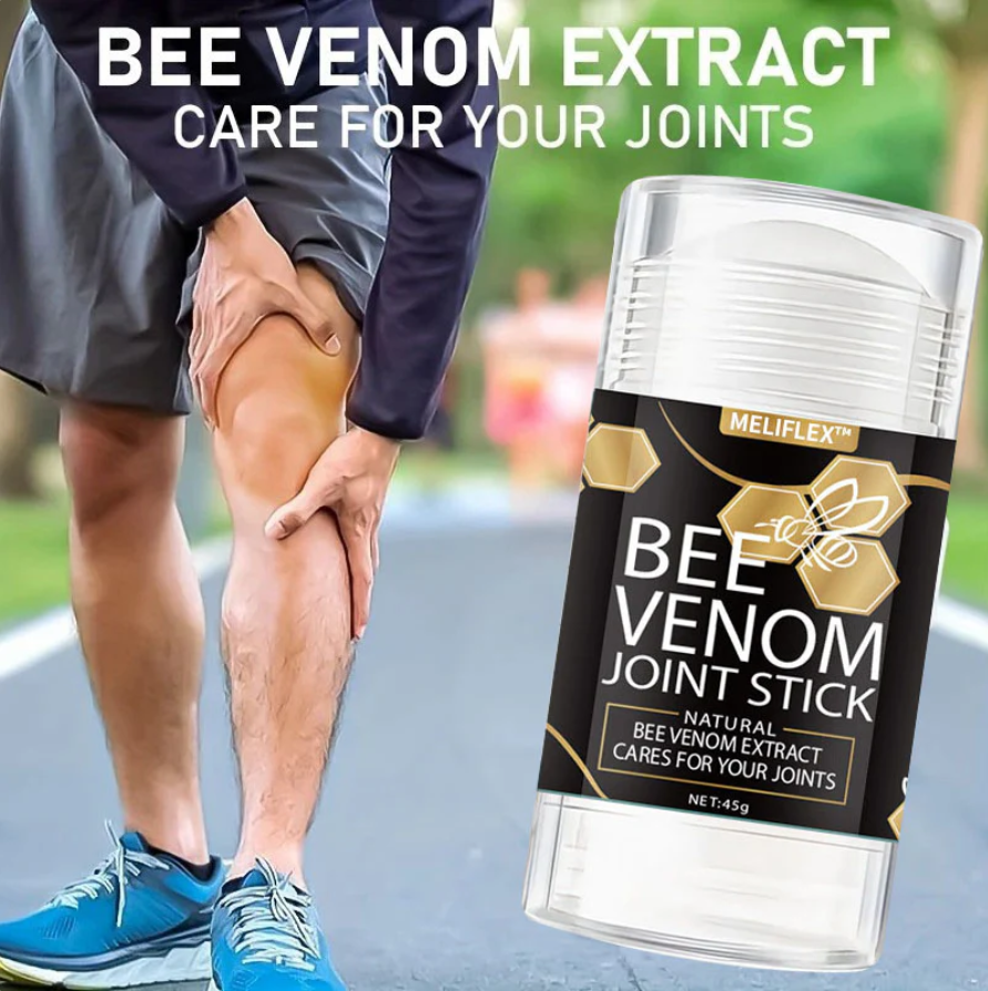 MELIFLEX™ Bee Venom Joint Cream: Gentle for Sensitive Skin, Safe Pain & Inflammation Relief