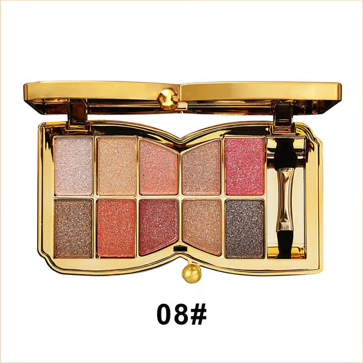10 Colors Glitter Eyeshadow Palette