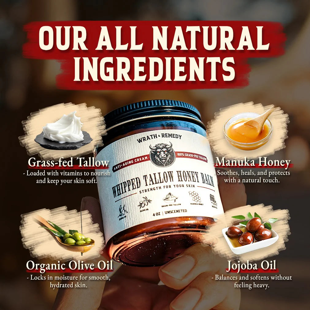 Whipped Tallow & Honey Balm