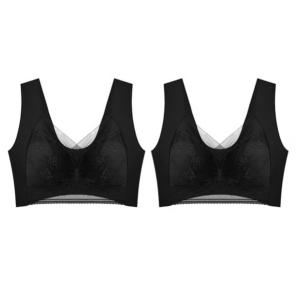 🔥Women’s Lace Silk Push Up Bra
