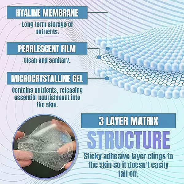 5Pairs Face Nutrition Wrinkle Removal Lift Sticker