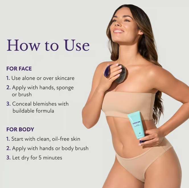 Supreme Crème – All-in-one moisturizer, concealer & coverage 💧✨ Lightweight & waterproof