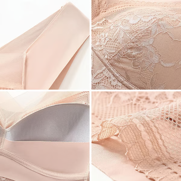 🔥Women’s Lace Silk Push Up Bra
