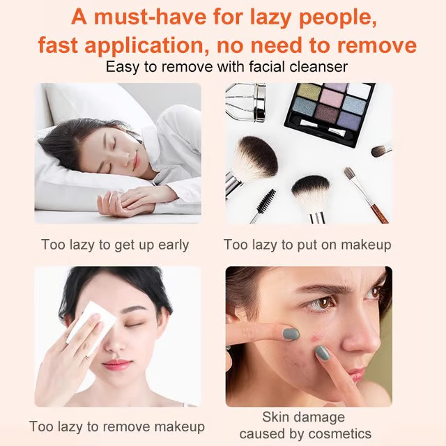 Five vitamin C natural makeup cream