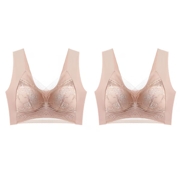 🔥Women’s Lace Silk Push Up Bra