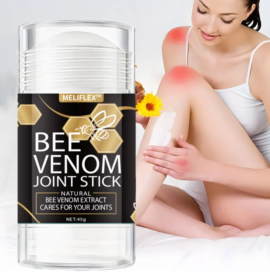 MELIFLEX™ Bee Venom Joint Cream: Gentle for Sensitive Skin, Safe Pain & Inflammation Relief