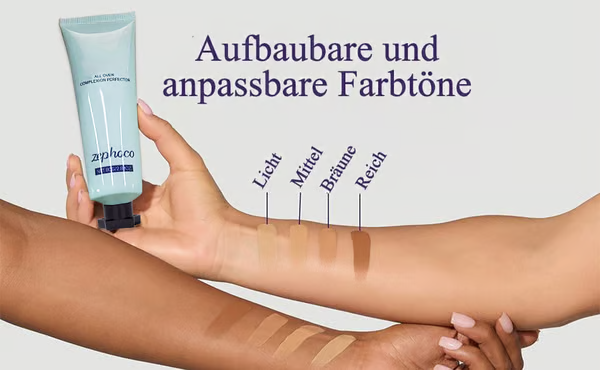 🌟Body Coverage Perfector – Feuchtigkeitscreme, Concealer und Abdeckung in einem 💧✨ Leicht und wasserfest