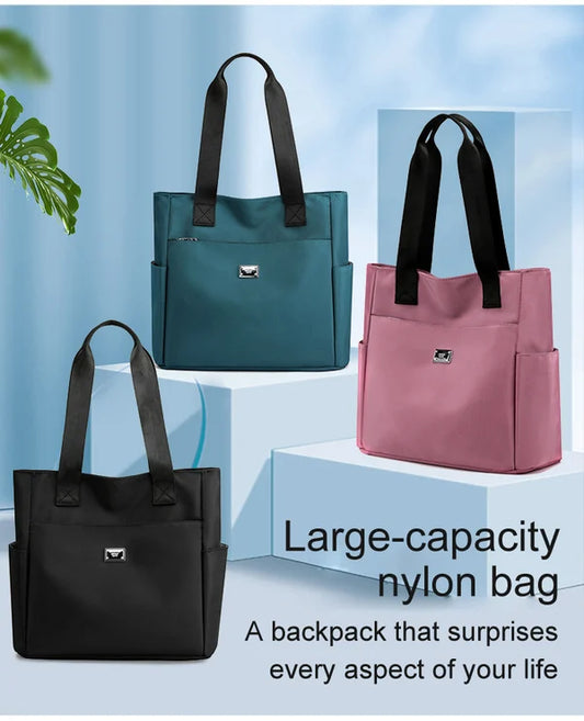 ⏰Hot Sale-49% OFF🔥2024 Large Capacity Waterproof Multi Pocket Nylon Shoulder Bag👜