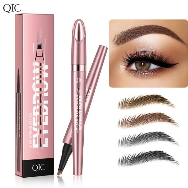 🎁Last Day Buy 1 Get 1 Free✨Waterproof Micro-Fork Eyebrow Pencil, Long-Lasting Brow Pen for Natural Hair-Like Strokes