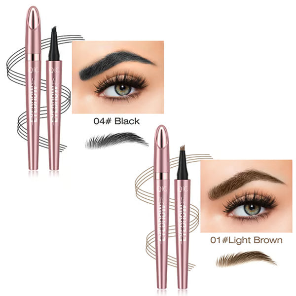🎁Last Day Buy 1 Get 1 Free✨Waterproof Micro-Fork Eyebrow Pencil, Long-Lasting Brow Pen for Natural Hair-Like Strokes