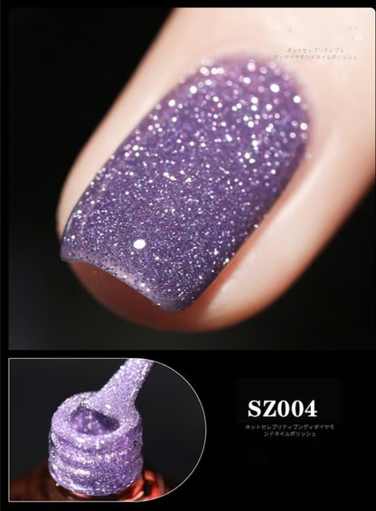 High Density Glitter Nail Gel Polish
